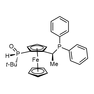 Chemical structure of JoSPOphos SL-J681-2 , CAS 1221746-31-1, AChemBlock X196415