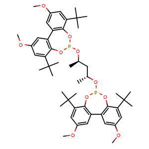 Chemical structure of (R,R)-Chiraphite , CAS 149646-83-3, AChemBlock X196417