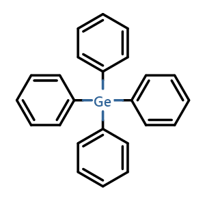Chemical structure of Tetraphenylgermane , CAS 1048-05-1, AChemBlock X196424