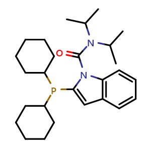 2-(Dicyclohexylphosphino)-N,N-bis(1-methylethyl)-1H-indole-1-carboxamide