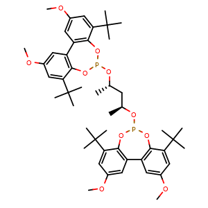 Chemical structure of (S,S)-Chiraphite , CAS 852042-07-0, AChemBlock X196478