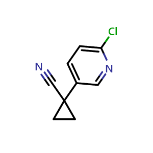 1-(6-Chloropyridin-3-yl)cyclopropanecarbonitrile
