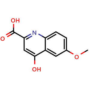 4-Hydroxy-6-methoxyquinoline-2-carboxylic acid