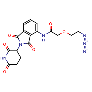 Pomalidomide-PEG1-azide