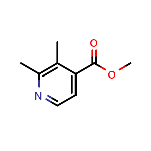 Chemical structure of Methyl 2,3-dimethylisonicotinate , CAS 1254328-26-1, AChemBlock X196907