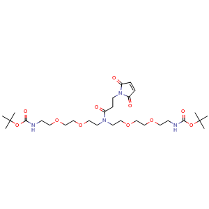 N-Mal-N-bis(PEG2-NH-Boc)