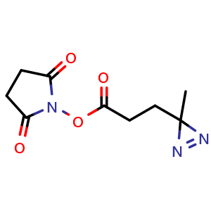 2,5-Dioxopyrrolidin-1-yl 3-(3-methyl-3H-diazirin-3-yl)propanoate