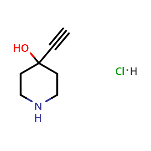 4-Ethynylpiperidin-4-ol hydrochloride