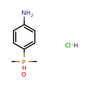 (4-Aminophenyl)dimethylphosphine oxide hydrochloride