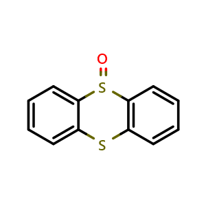 Chemical structure of Thianthrene 5-oxide , CAS 2362-50-7, AChemBlock X197207