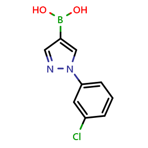 (1-(3-Chlorophenyl)-1H-pyrazol-4-yl)boronic acid