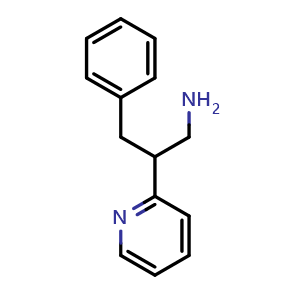 3-Phenyl-2-(pyridin-2-yl)propan-1-amine