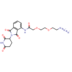 Pomalidomide-PEG2-azide