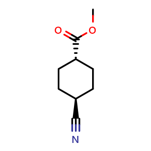 Methyl trans-4-cyanocyclohexane-1-carboxylate