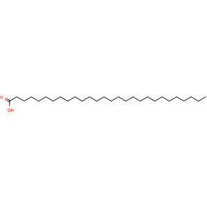 Chemical structure of Octacosanoic acid , CAS 506-48-9, AChemBlock X197350