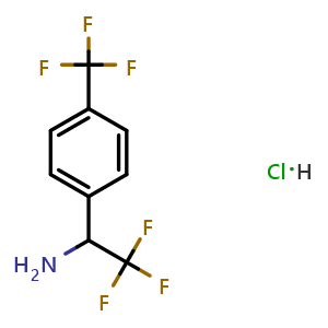 2,2,2-Trifluoro-1-(4-(trifluoromethyl)phenyl)ethan-1-amine hydrochloride