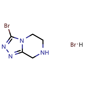 3-Bromo-5,6,7,8-tetrahydro-[1,2,4]triazolo[4,3-a]pyrazine hydrobromide