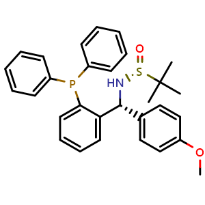 [S(R)]-N-[(R)-[2-(Diphenylphosphino)phenyl](4-methoxyphenyl)methyl]-2-methyl-2-propanesulfinamide