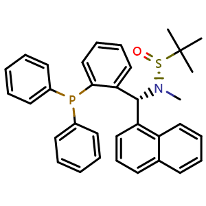 [S(R)]-N-[(R)-[2-(Diphenylphosphino)phenyl]-1-naphthalenylmethyl]-N,2-dimethyl-2-propanesulfinamide