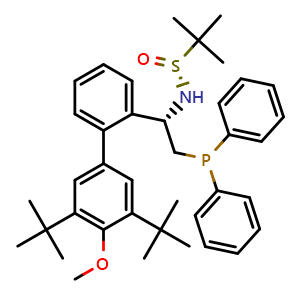 [S(R)]-N-[(1S)-1-[3',5'-Bis(1,1-dimethylethyl)-4'-methoxy[1,1'-biphenyl]-2-yl]-2-(diphenylphosphino)ethyl]-2-methyl-2-propanesulfinamide
