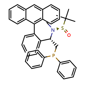 [S(R)]-N-[(1S)-1-[2-(9-Anthracenyl)phenyl]-2-(diphenylphosphino)ethyl]-N,2-dimethyl-2-propanesulfinamide