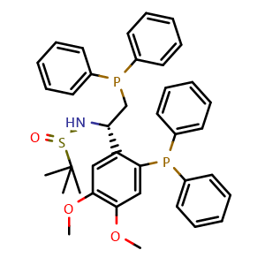 [S(R)]-N-[(1S)-2-(Diphenylphosphino)-1-[2-(diphenylphosphino)-4,5-dimethoxyphenyl]ethyl]-2-methyl-2-propanesulfinamide