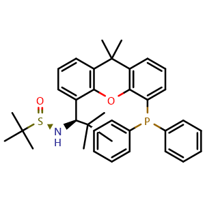 [S(R)]-N-[(1R)-1-[5-(Diphenylphosphino)-9,9-dimethyl-9H-xanthen-4-yl]-2,2-dimethylpropyl]-2-methyl-2-propanesulfinamide