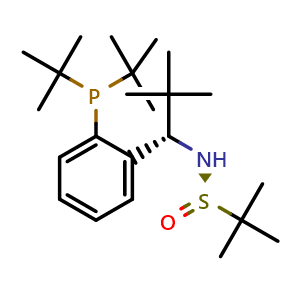 [S(R)]-N-[(1S)-1-[2-(Di-tert-butylphosphanyl)phenyl]-2,2-dimethylpropyl]-2-methyl-2-propanesulfinamide