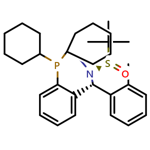 [S(R)]-N-[(R)-(2-Methylphenyl)[2-(dicyclohexylphosphino)phenyl]methyl]-N,2-dimethyl-2-propanesulfinamide