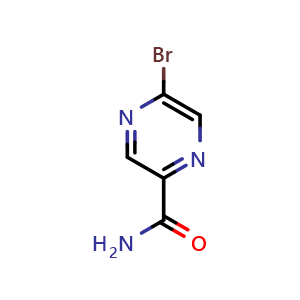 5-Bromopyrazine-2-carboxamide