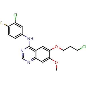 N-(3-Chloro-4-fluorophenyl)-6-(3-chloropropoxy)-7-methoxyquinazolin-4-amine