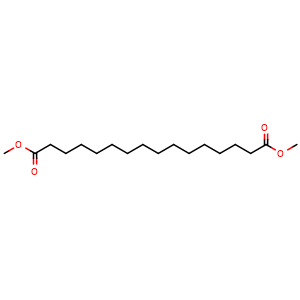 Chemical structure of Dimethyl hexadecanedioate , CAS 19102-90-0, AChemBlock X197544