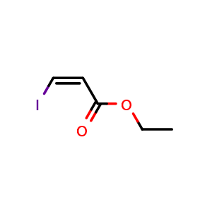 Chemical structure of (Z)-Ethyl 3-iodoacrylate , CAS 31930-36-6, AChemBlock X197627