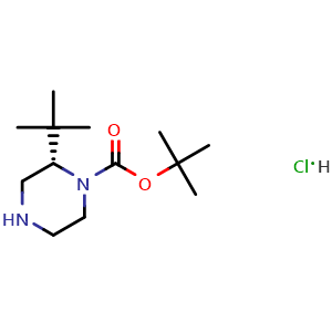 (S)-tert-Butyl 2-(tert-butyl)piperazine-1-carboxylate hydrochloride