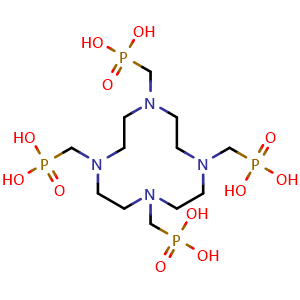 ((1,4,7,10-Tetraazacyclododecane-1,4,7,10-tetrayl)tetrakis(methylene))tetraphosphonic acid