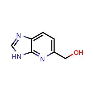 Chemical structure of (3H-Imidazo[4,5-b]pyridin-5-yl)methanol , CAS 1352911-89-7, AChemBlock X197841