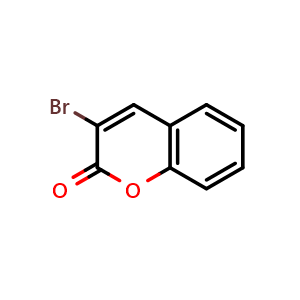 Chemical structure of 3-Bromo-2H-chromen-2-one , CAS 939-18-4, AChemBlock X197867