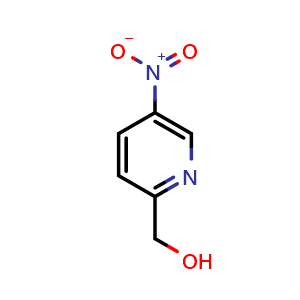 Chemical structure of (5-Nitropyridin-2-yl)methanol , CAS 36625-57-7, AChemBlock X197895