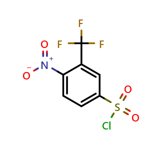 4-Nitro-3-(trifluoromethyl)benzene-1-sulfonyl chloride