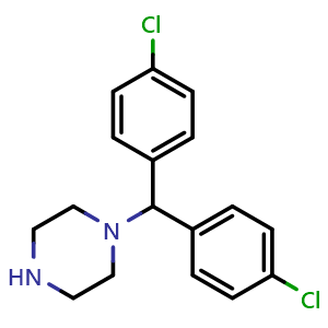 1-(Bis(4-chlorophenyl)methyl)piperazine