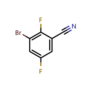 3-Bromo-2,5-difluorobenzonitrile
