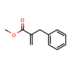 Chemical structure of Methyl 2-benzylacrylate , CAS 3070-71-1, AChemBlock X197985