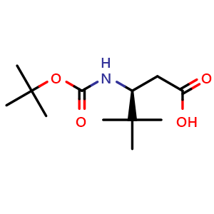 (S)-3-((tert-Butoxycarbonyl)amino)-4,4-dimethylpentanoic acid