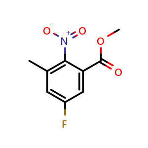 Methyl 5-fluoro-3-methyl-2-nitrobenzoate
