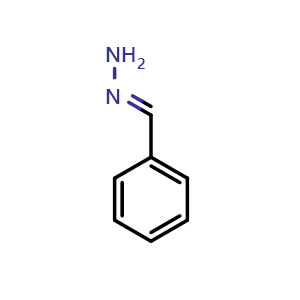 Chemical structure of Benzylidenehydrazine , CAS 5281-18-5, AChemBlock X198212