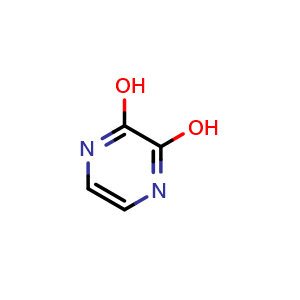Chemical structure of 2,3-Pyrazinediol , CAS 221303-71-5, AChemBlock X198261