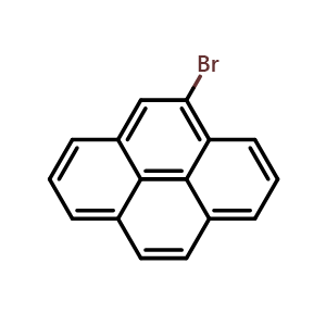 Chemical structure of 4-Bromopyrene , CAS 1732-26-9, AChemBlock X198278