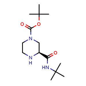 tert-Butyl(S)-3-(tert-Butylcarbamoyl)piperazine-1-carboxylate