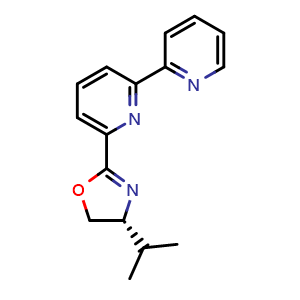 (R)-2-([2,2'-Bipyridin]-6-yl)-4-isopropyl-4,5-dihydrooxazole