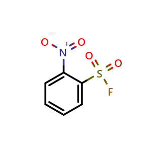 Chemical structure of 2-Nitrobenzenesulfonyl fluoride , CAS 433-98-7, AChemBlock X198478